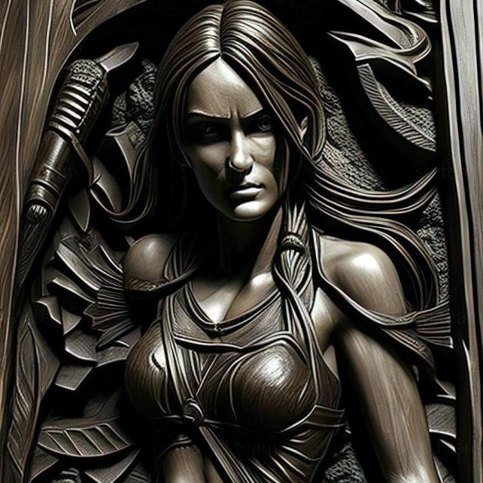 3D модель Гра Tomb Raider Underworld (STL)